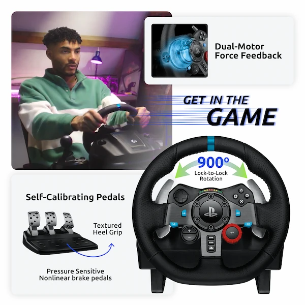 Logitech G29 Driving Force Racing Wheel - Image 2