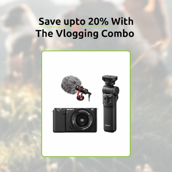 Sony ZV-E10 Vlogging Camera Creator Kit - Image 7