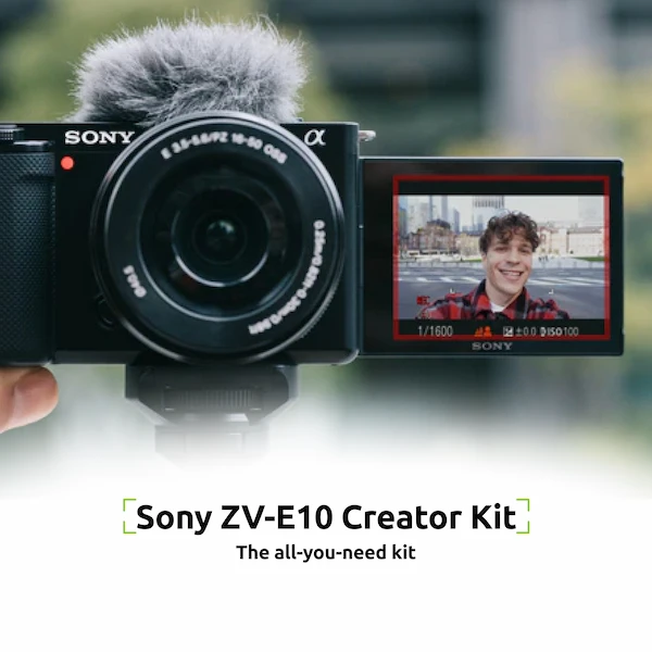 Sony ZV-E10 Vlogging Camera Creator Kit - Image 8