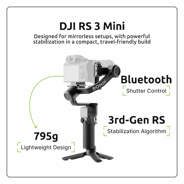 Sony Alpha A7 + DJI RS3 Mini Gimbal Combo - Image 3