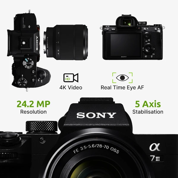 Sony Alpha A7 + DJI RS3 Mini Gimbal Combo - Image 5