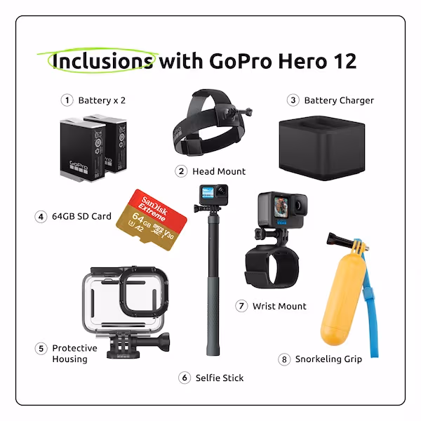 GoPro 12 Scuba Combo - Image 3