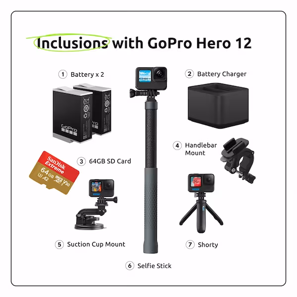 GoPro 12 Road Trip Combo - Image 4