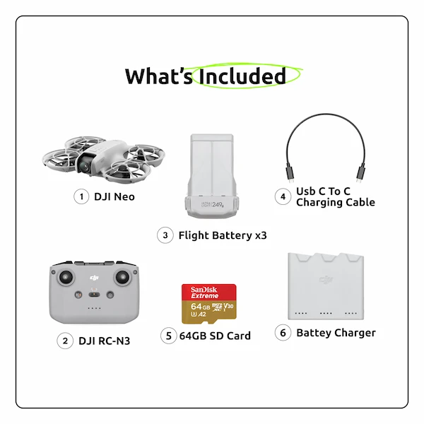 DJI Neo Fly More Combo - Image 2