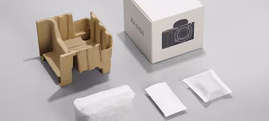 Image of packaging materials for the camera