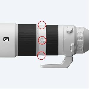 Three customisable focus hold buttons