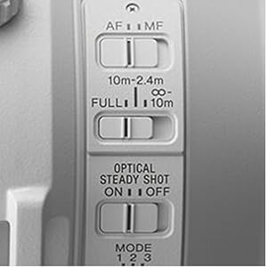 Focus range limiter for faster focus