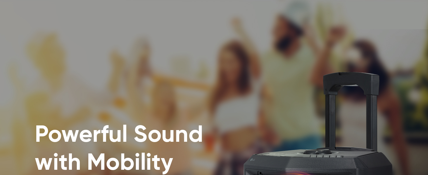 Powerful Sound with Mobility