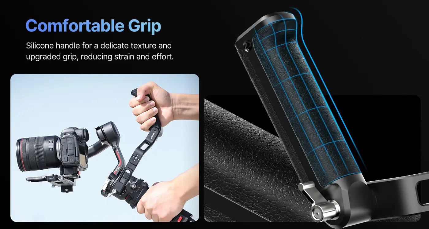 Ulanzi Sling Handgrip for DJI RS 3/RS 3 Mini/RS 3 Pro/Ronin-SC/RSC 2 Stabilizer C049GBB1