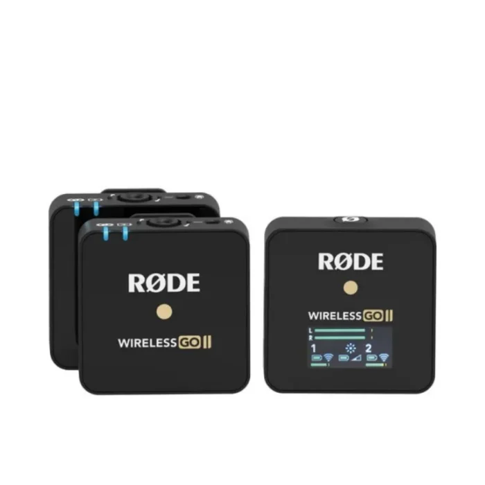 Wireless Go2 Mics Rode Rode Wireless GO II (Dual Wireless Microphone) – Rentzkart